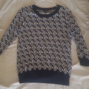 J. Crew Fish sweater
